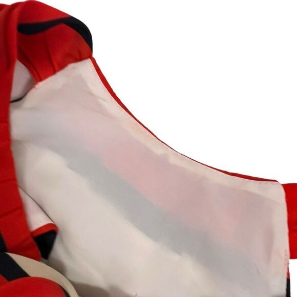 Eliza J Scarf Print Crepe de Chine Fit & Flare Sleeveless Maxi Dress - Picture 6 of 16